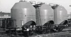 47320 Roco 3-axle Storage bin car for Coal Dust
